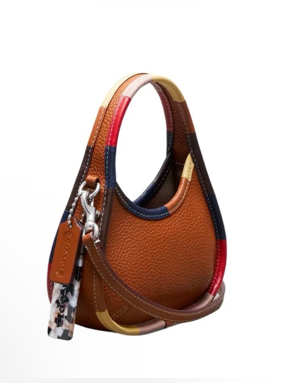 COACHTOPIA MINI ERGO BAG WITH CROSSBODY STRAP, Burnished Amber Multi- Sold Out - Picture 3 of 17